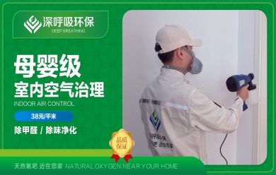 深呼吸徽縣母嬰級除甲醛